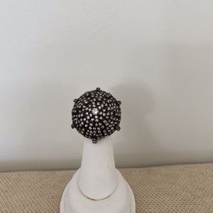 Gorgeous Silver Mushroom Ring